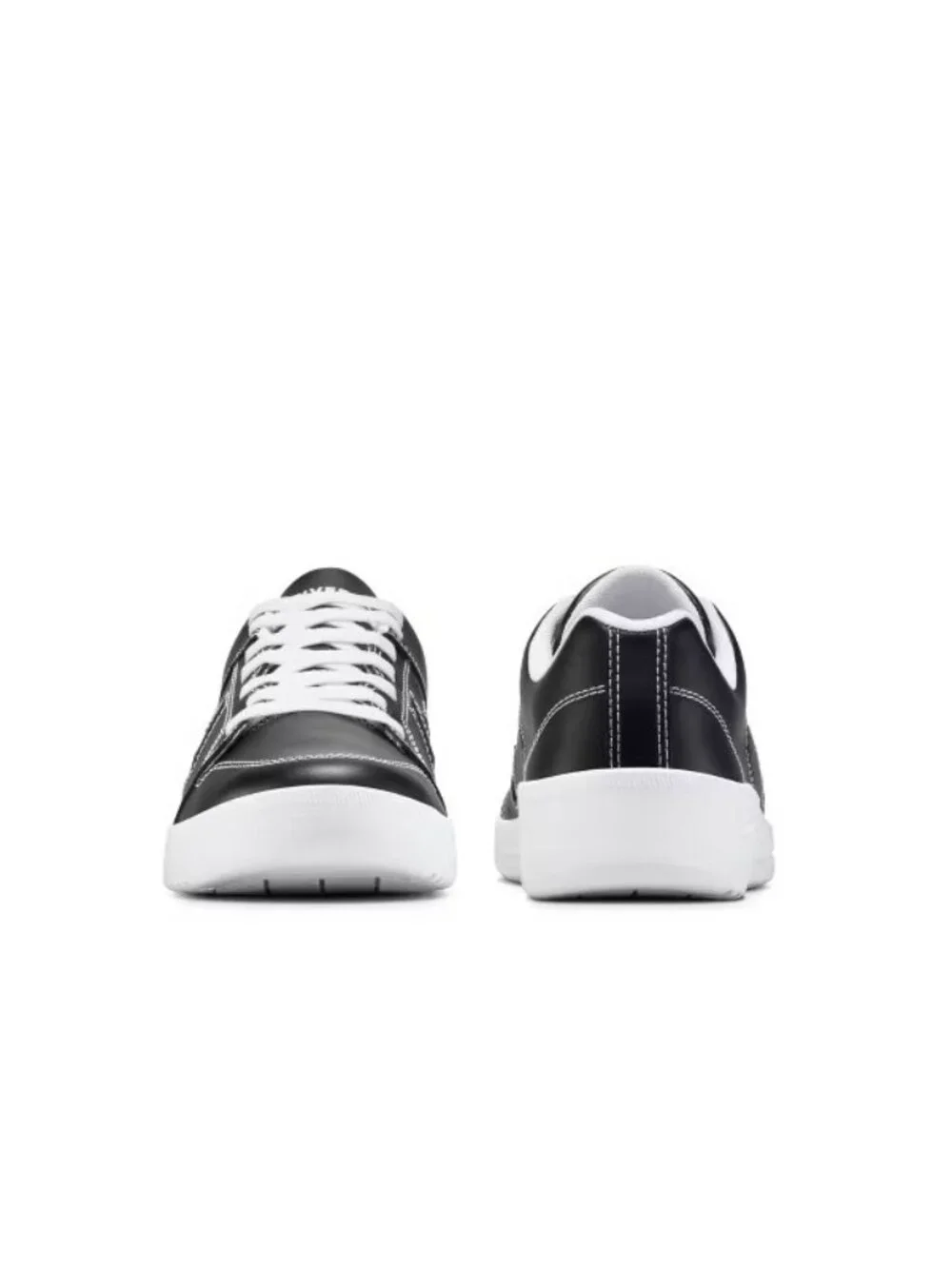 Converse Kids'/Adult Day One Court Classic Sneakers - Black/White M 3/W 4.5